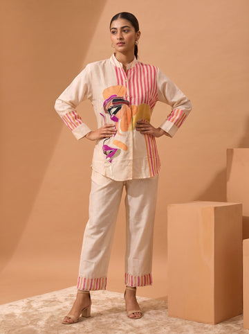 Ivory Cotton Co-Ord Set