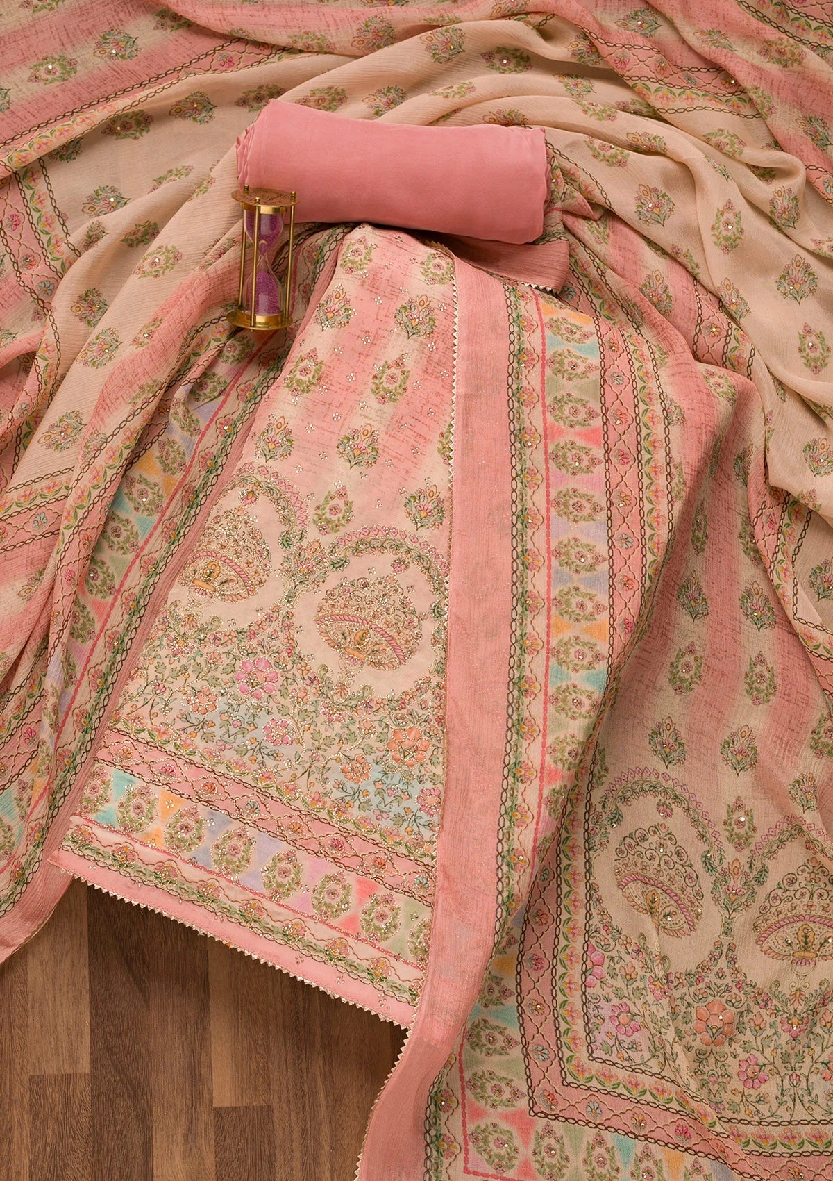 unstitched suit material