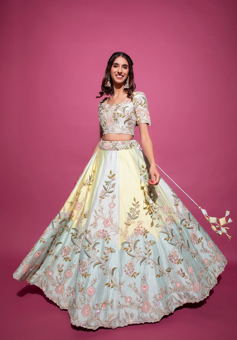 Engagement Lehengas Daabu Jaipur