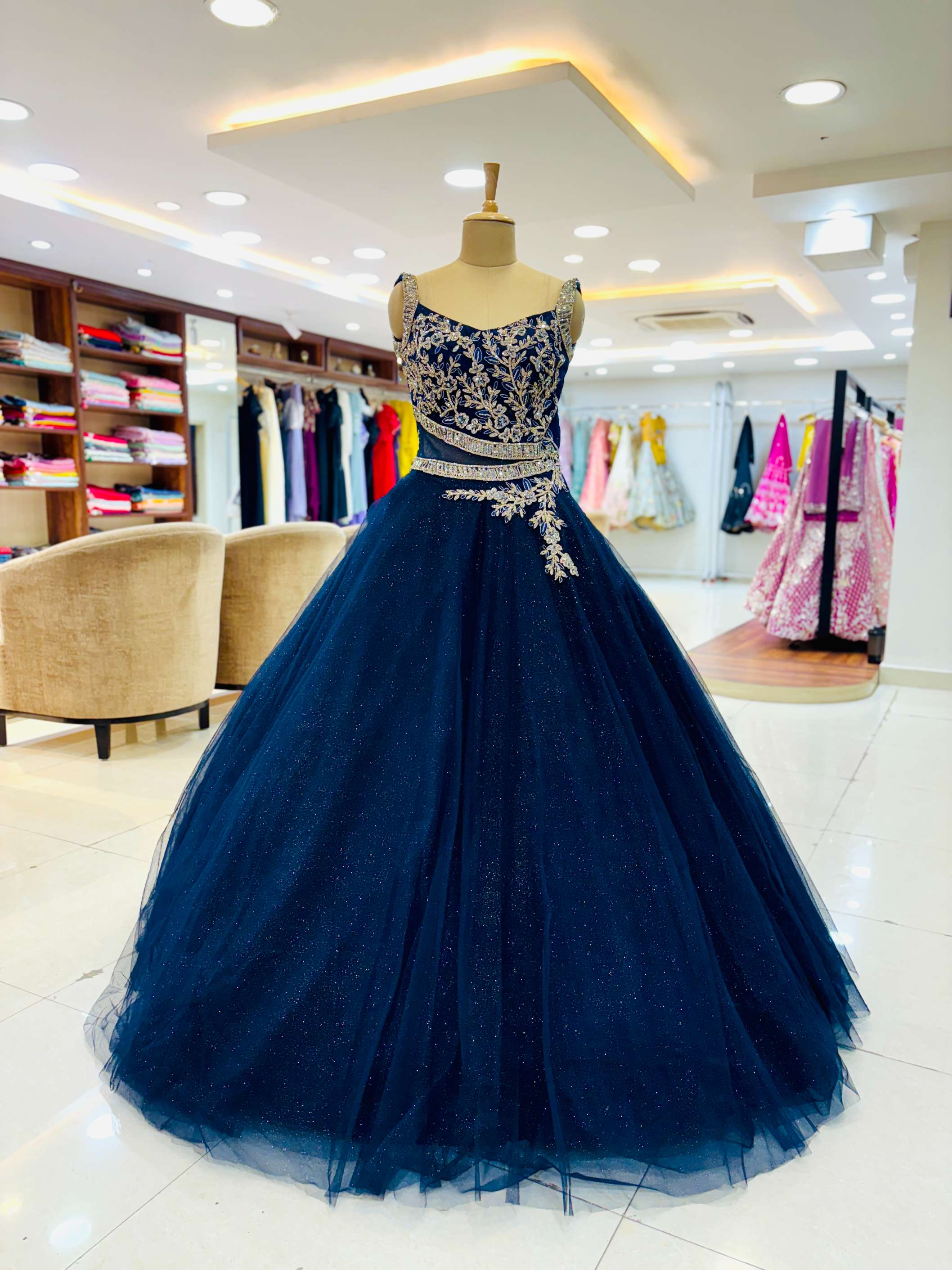 Navy Blue Gown For Engagement Ball Gown Sweetheart Navy Blue Simple Wedding Dress Navy Blue Gown For Engagement Ball Gown Sweetheart Navy Blue Simple Wedding Dress