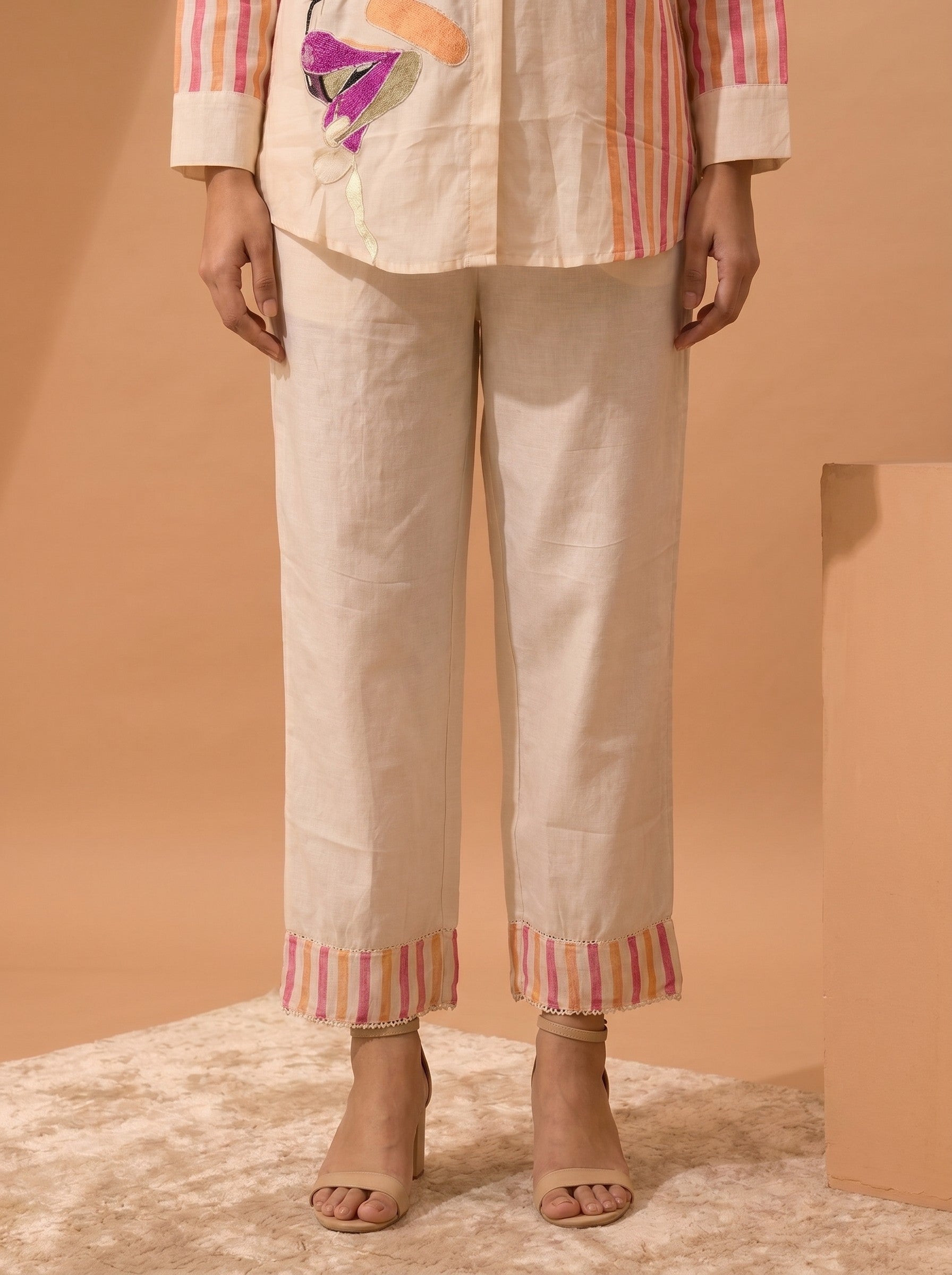 Ivory Cotton Co-Ord Set
